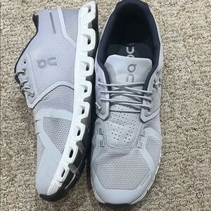 On Running Men's Gray Athletic Shoes